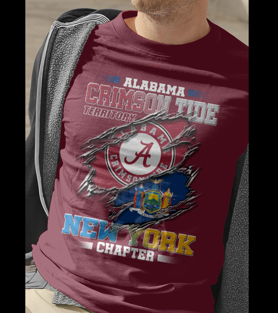 Alabama Crimson Tide Territory New York Chapter T-Shirt