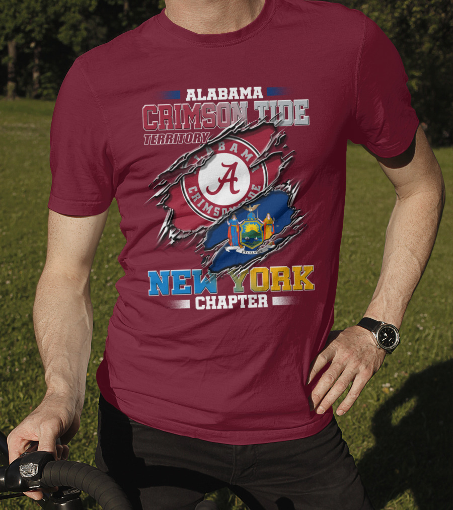 Alabama Crimson Tide Territory New York Chapter T-Shirt