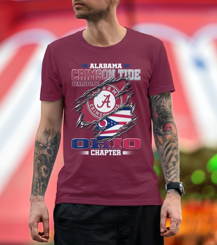 Alabama Crimson Tide Territory Ohio Chapter T-Shirt