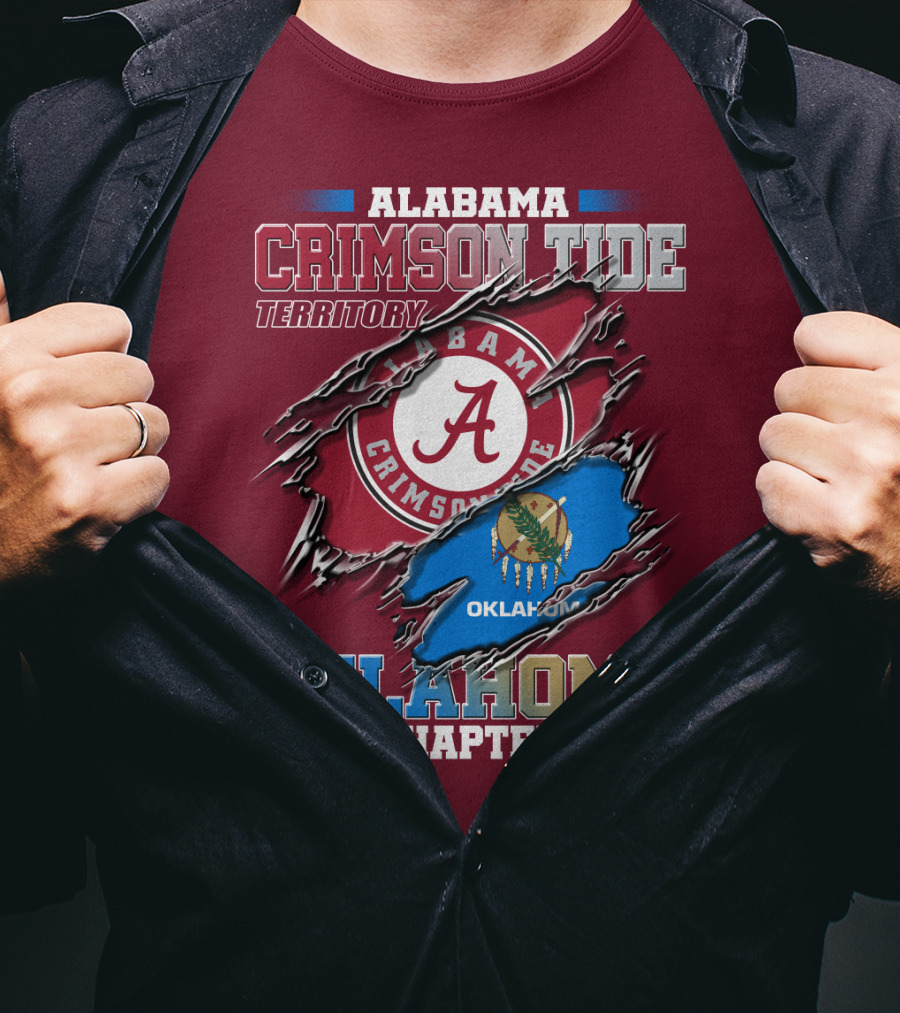 Alabama Crimson Tide Territory Oklahoma Chapter T-Shirt