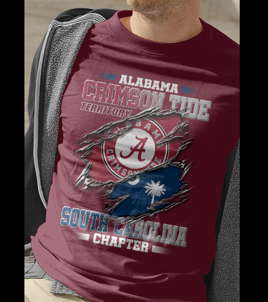 Alabama Crimson Tide Territory South Carolina Chapter T-Shirt