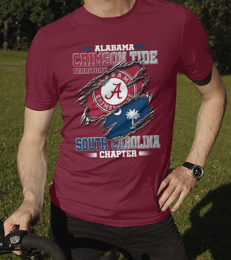 Alabama Crimson Tide Territory South Carolina Chapter T-Shirt