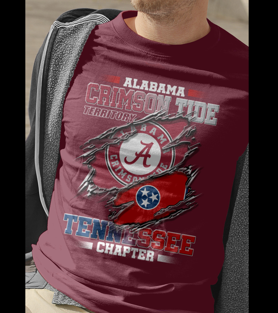 Alabama Crimson Tide Territory Tennessee Chapter T-Shirt