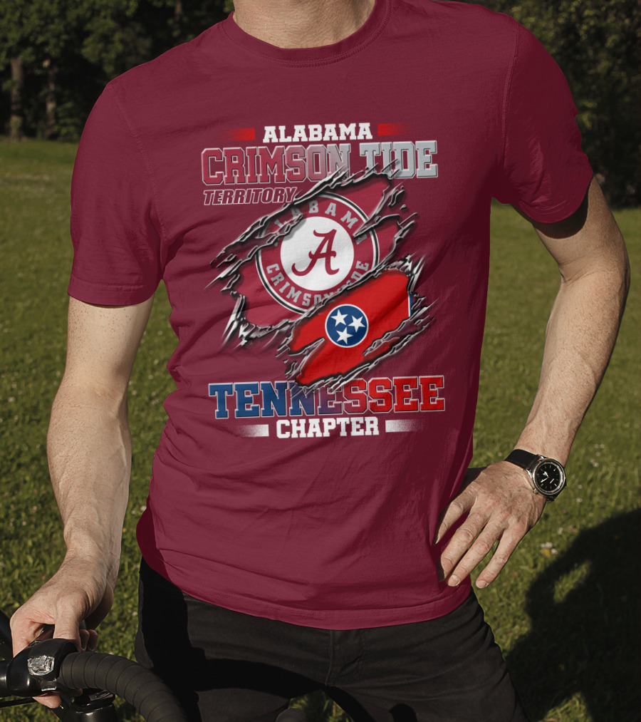 Alabama Crimson Tide Territory Tennessee Chapter T-Shirt