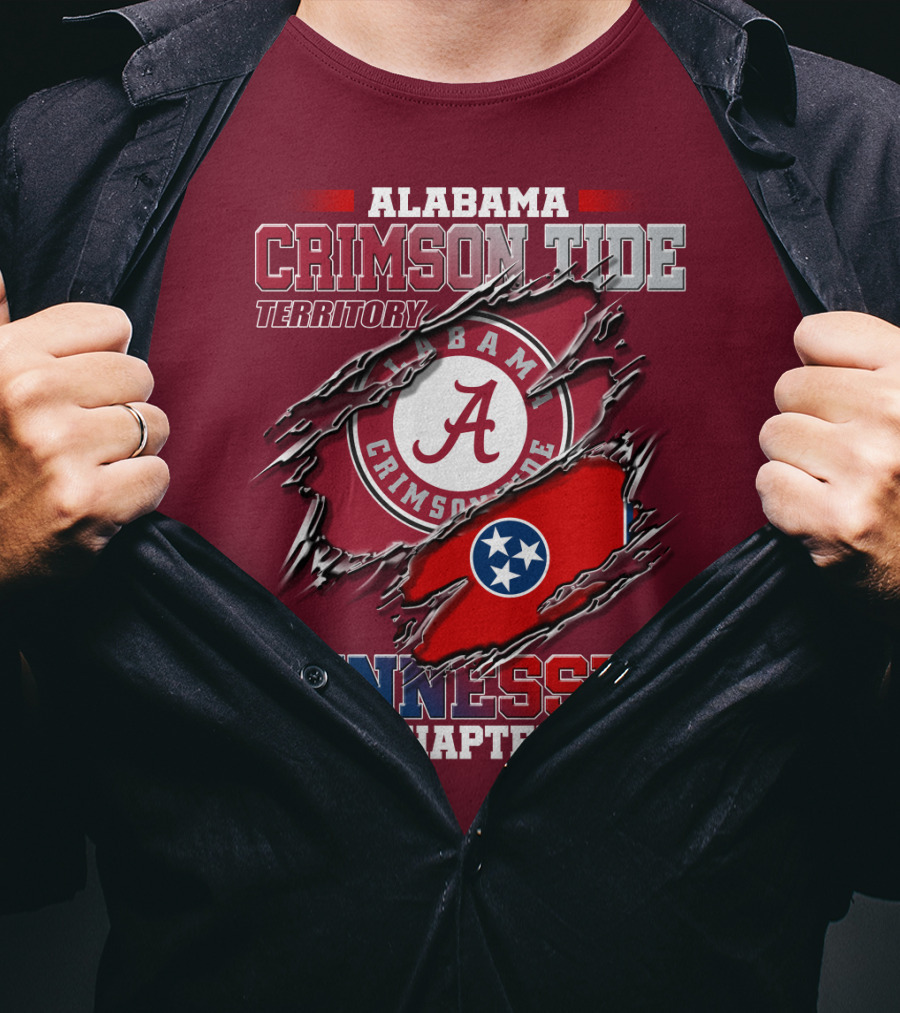 Alabama Crimson Tide Territory Tennessee Chapter T-Shirt