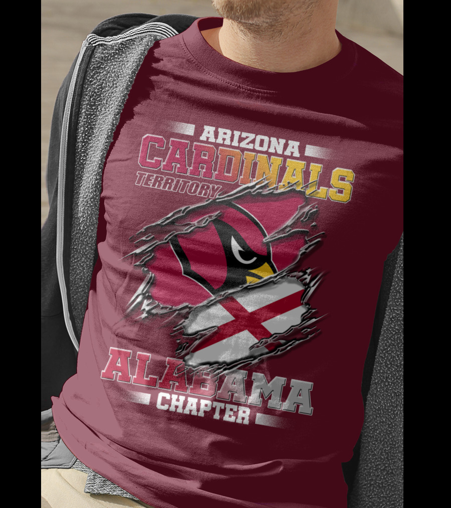 Arizona Cardinals Territory Alabama Chapter T-Shirt