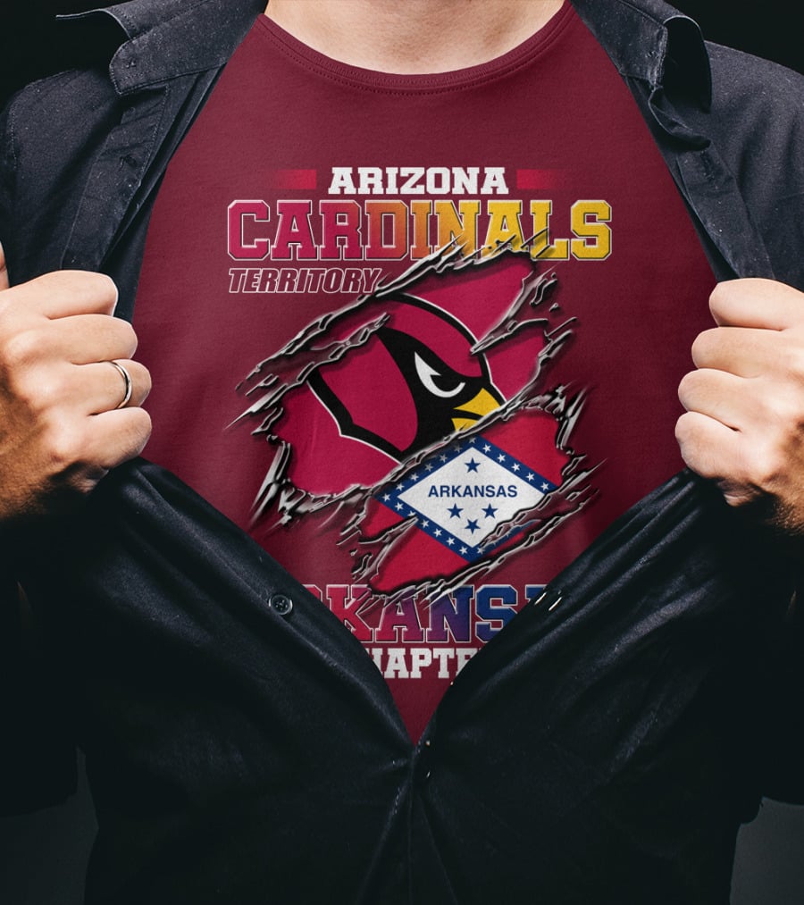 Arizona Cardinals Territory Arkansas Chapter T-Shirt