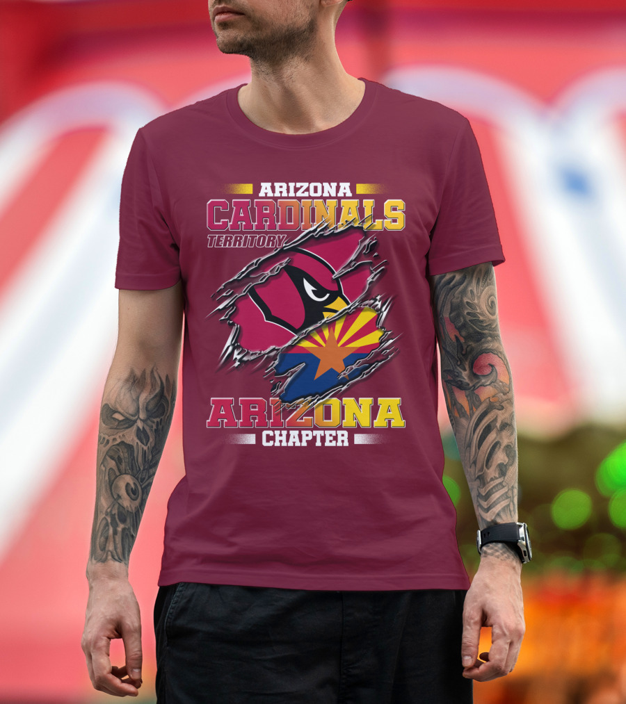 Arizona Cardinals Territory Arizona Chapter T-Shirt