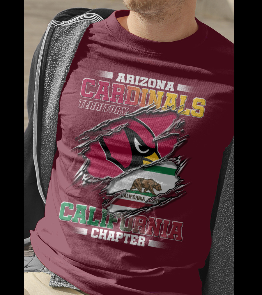 Arizona Cardinals Territory California Chapter T-Shirt
