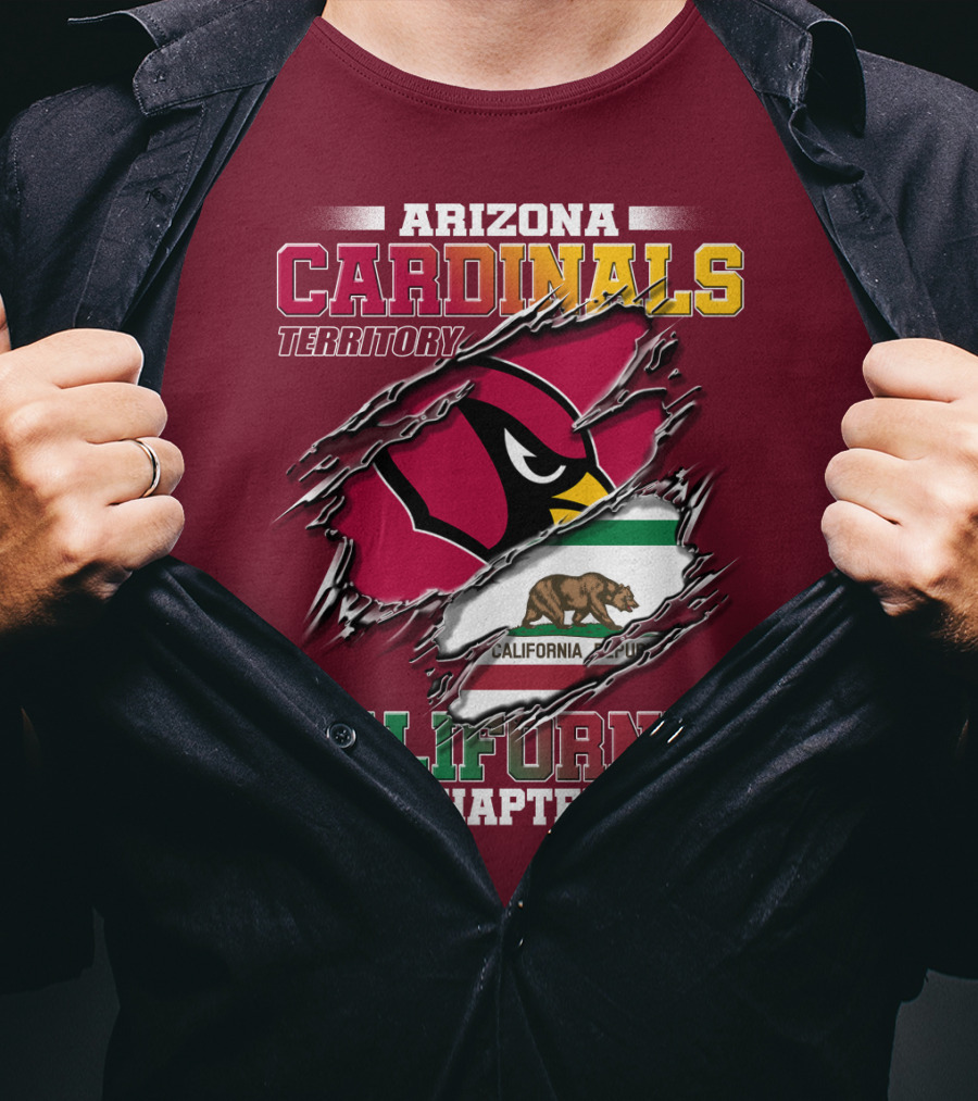 Arizona Cardinals Territory California Chapter T-Shirt