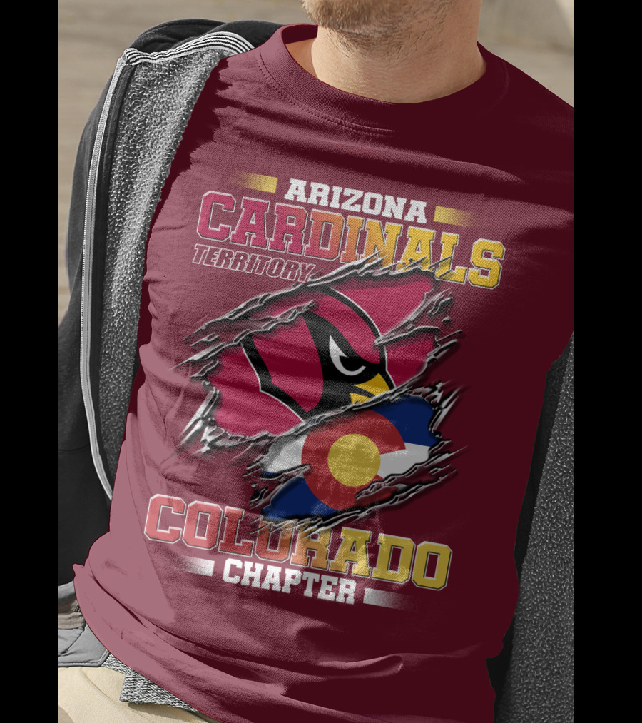 Arizona Cardinals Territory Colorado Chapter T-Shirt