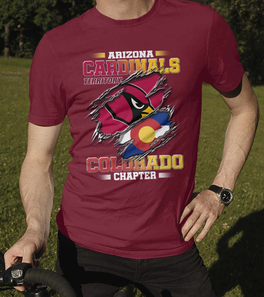 Arizona Cardinals Territory Colorado Chapter T-Shirt