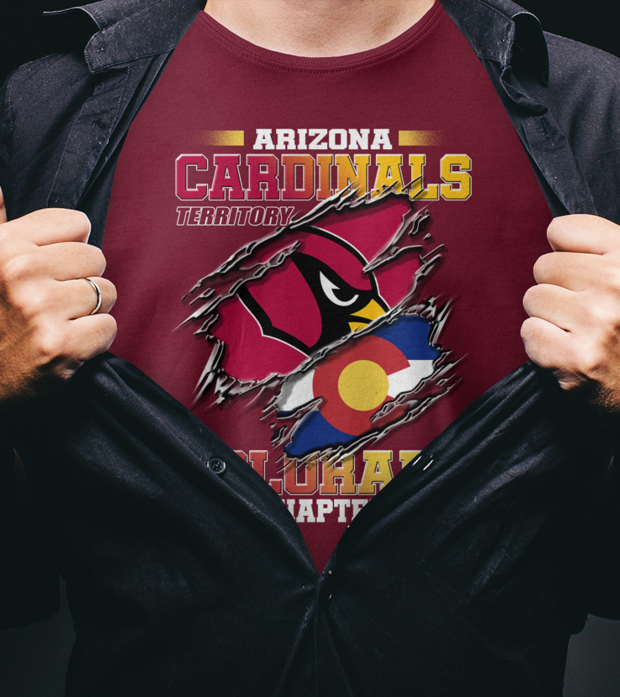 Arizona Cardinals Territory Colorado Chapter T-Shirt