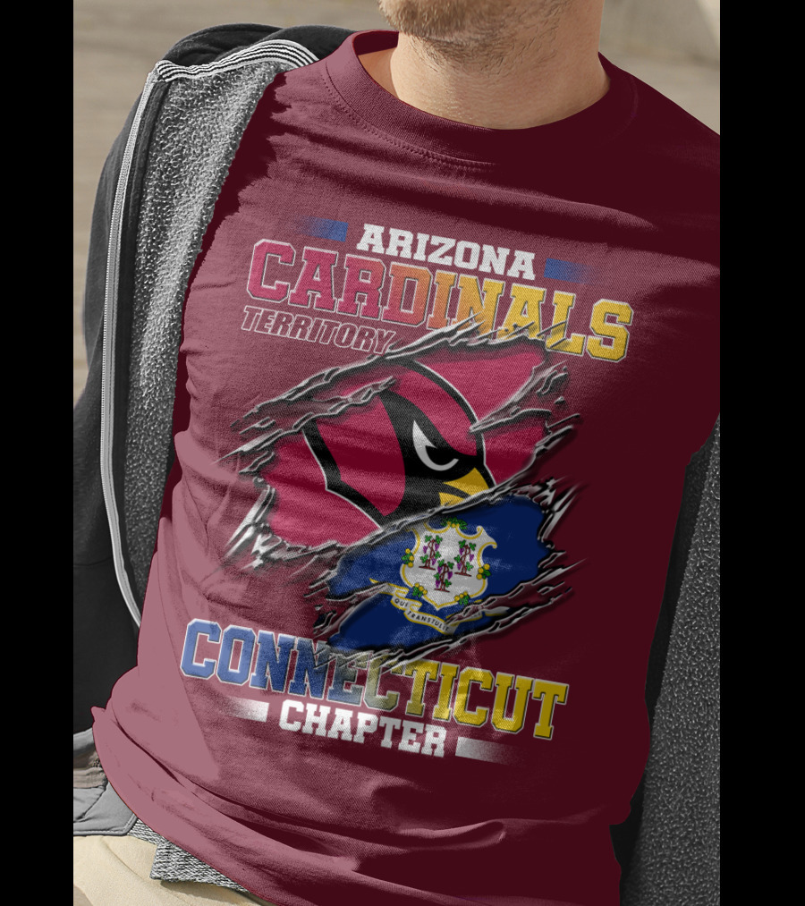 Arizona Cardinals Territory Connecticut Chapter T-Shirt
