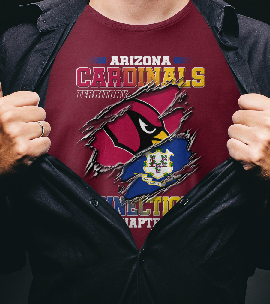 Arizona Cardinals Territory Connecticut Chapter T-Shirt
