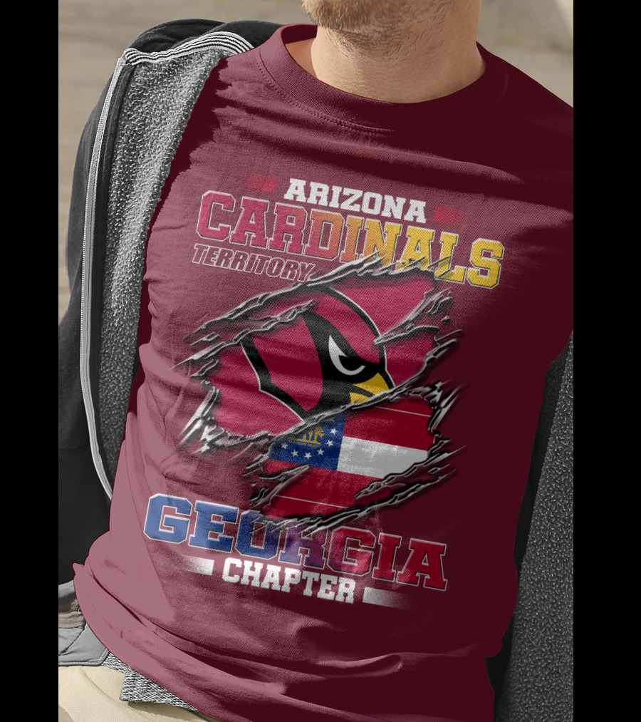 Arizona Cardinals Territory Georgia Chapter T-Shirt