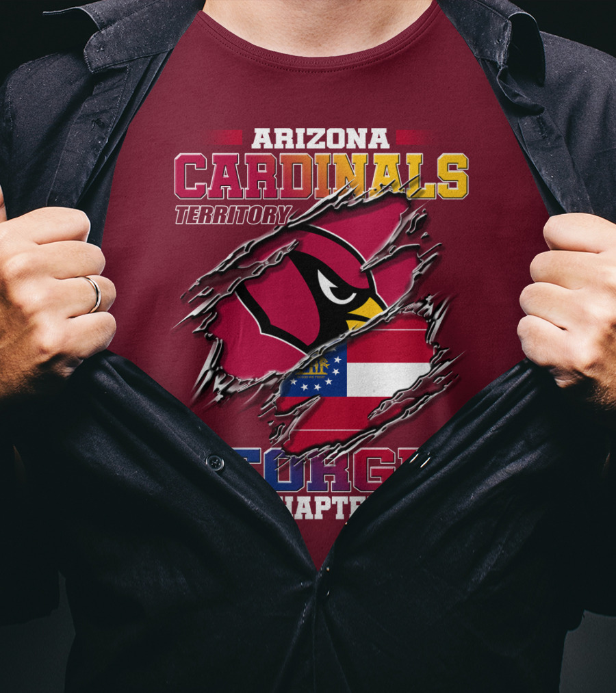 Arizona Cardinals Territory Georgia Chapter T-Shirt