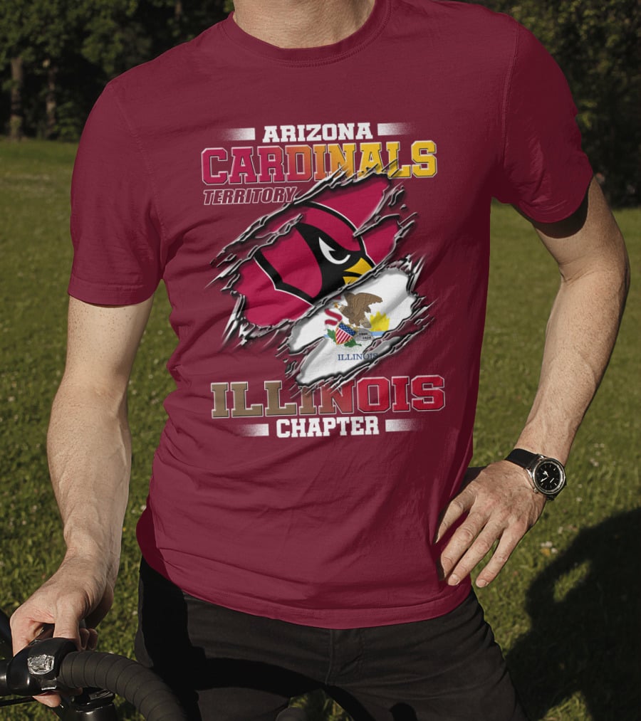 Arizona Cardinals Territory Illinois Chapter T-Shirt