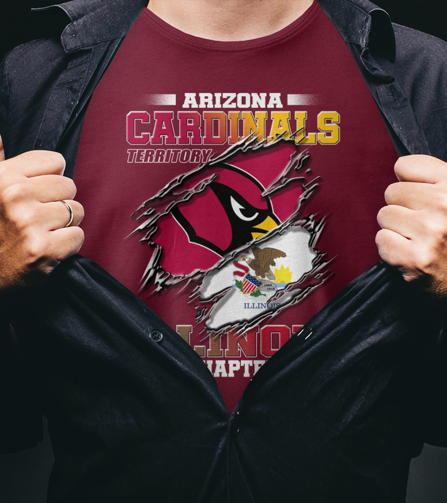Arizona Cardinals Territory Illinois Chapter T-Shirt