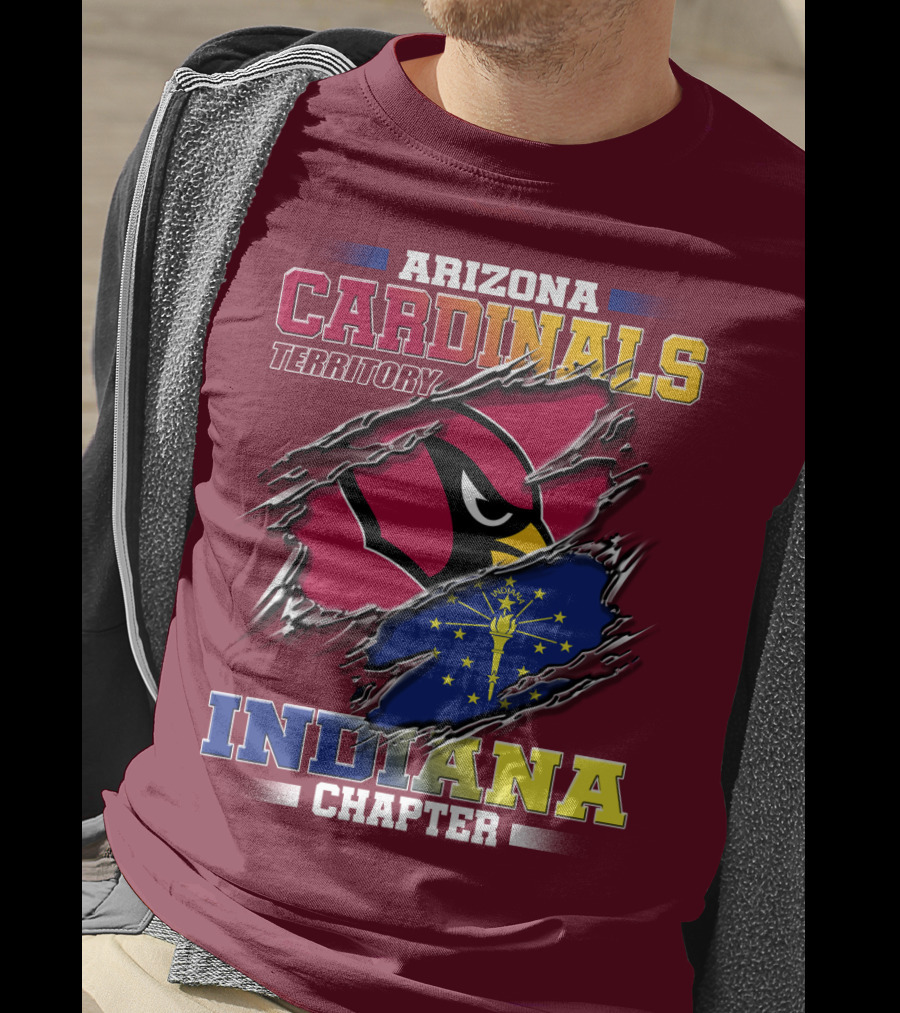 Arizona Cardinals Territory Indiana Chapter T-Shirt