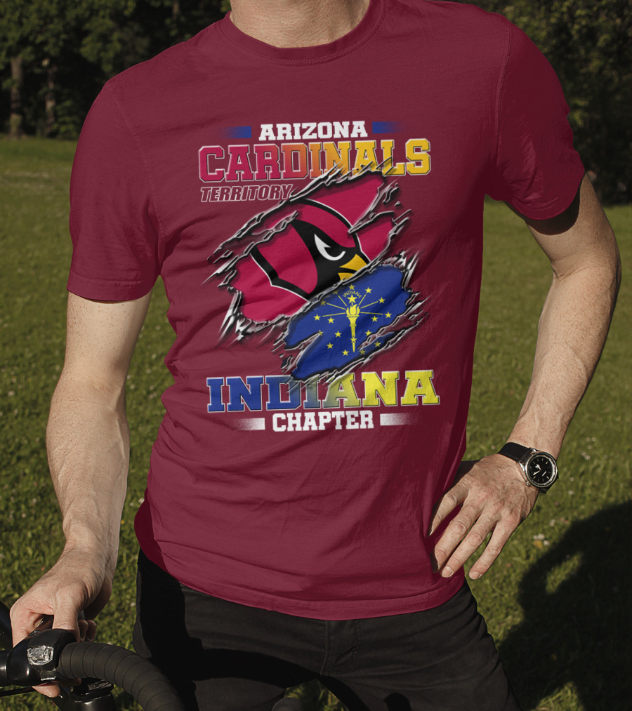 Arizona Cardinals Territory Indiana Chapter T-Shirt