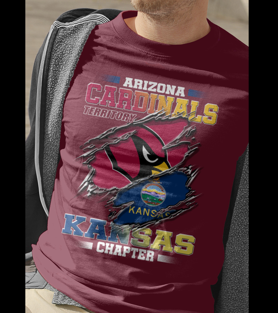Arizona Cardinals Territory Kansas Chapter T-Shirt