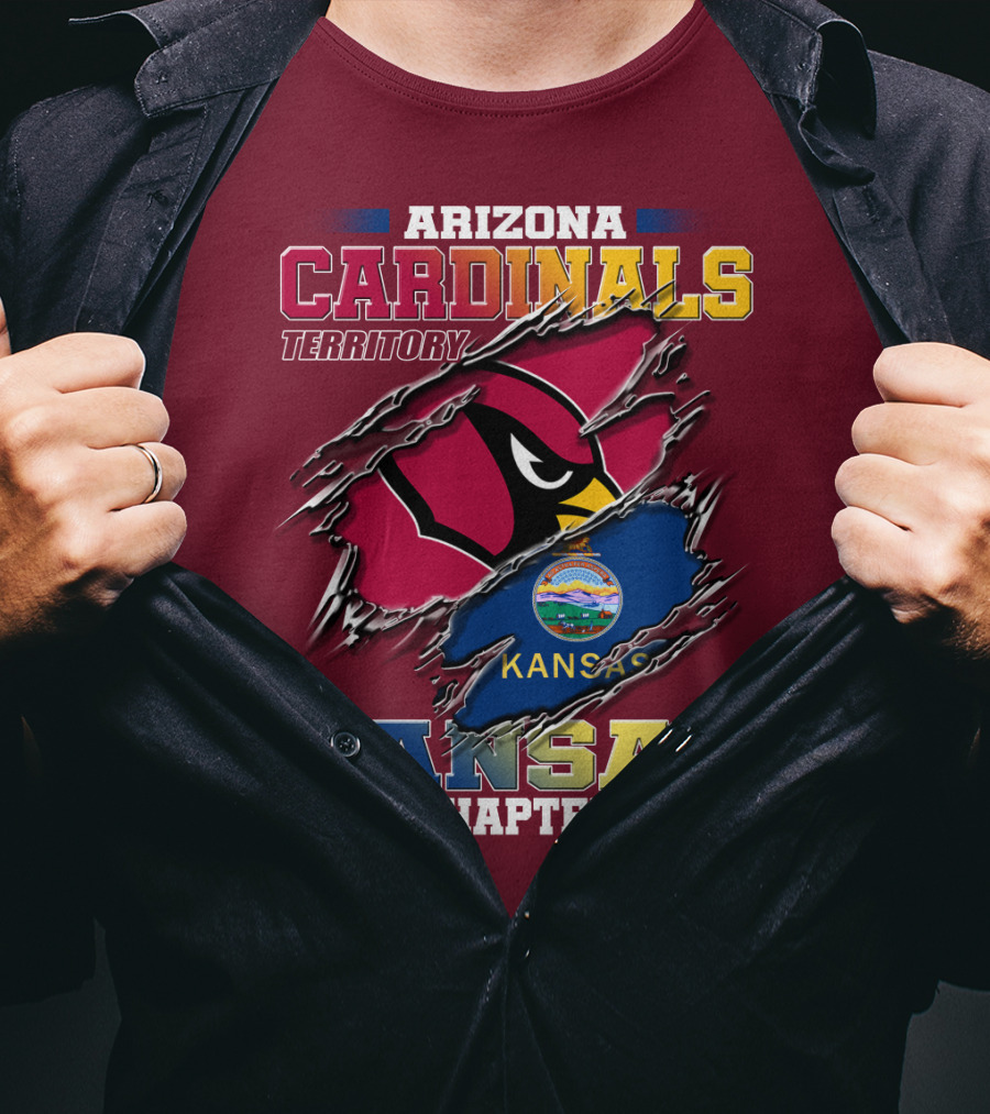 Arizona Cardinals Territory Kansas Chapter T-Shirt