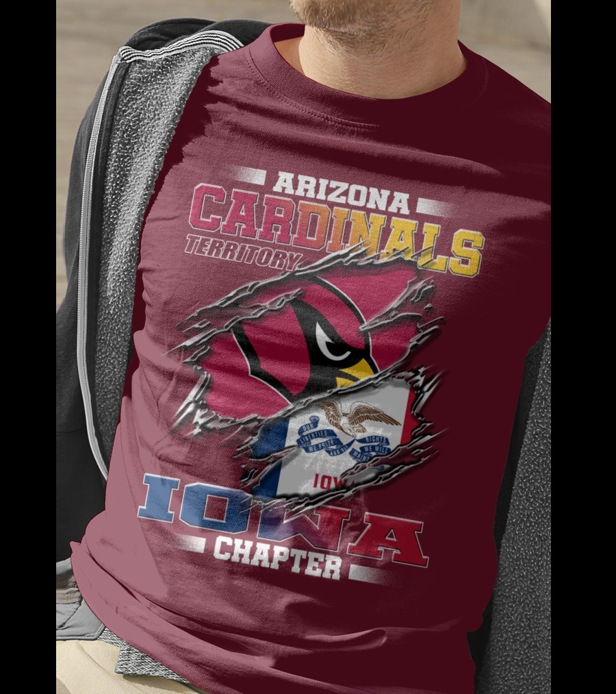 Arizona Cardinals Territory Iowa Chapter T-Shirt
