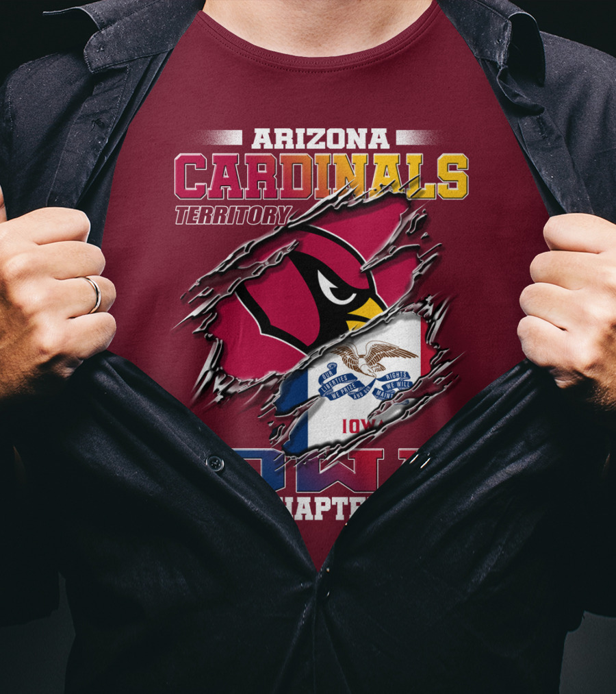 Arizona Cardinals Territory Iowa Chapter T-Shirt