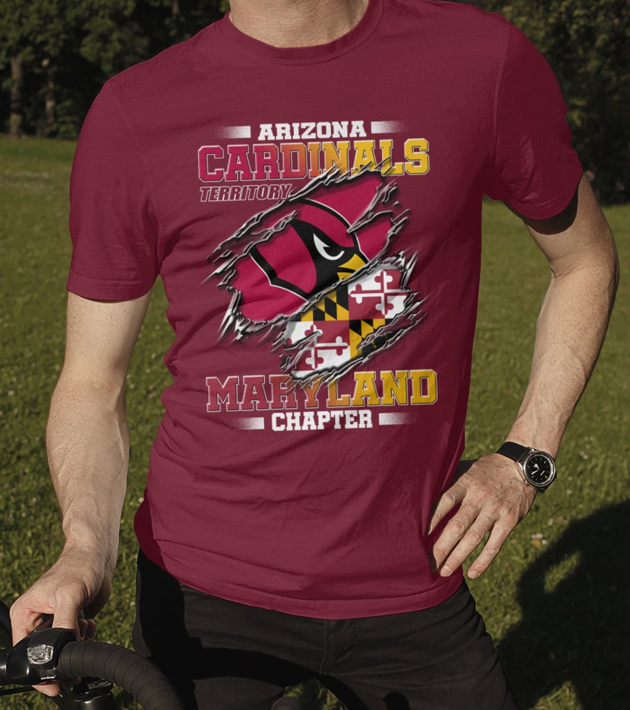 Arizona Cardinals Territory Maryland Chapter T-Shirt