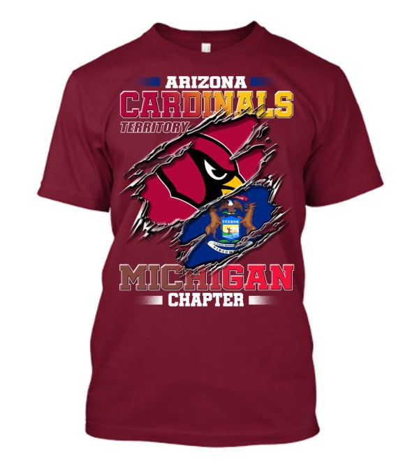 Arizona Cardinals Territory Michigan Chapter T-Shirt