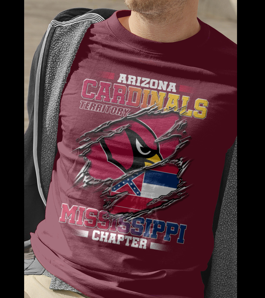 Arizona Cardinals Territory Mississippi Chapter T-Shirt