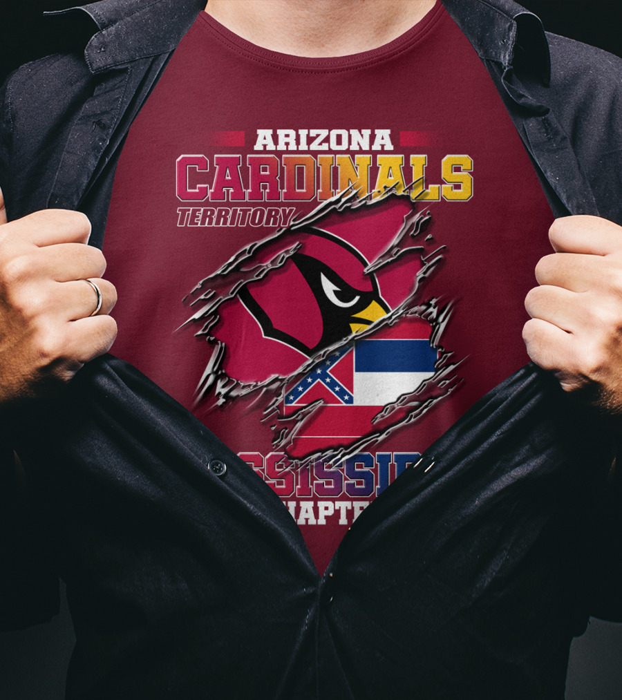 Arizona Cardinals Territory Mississippi Chapter T-Shirt