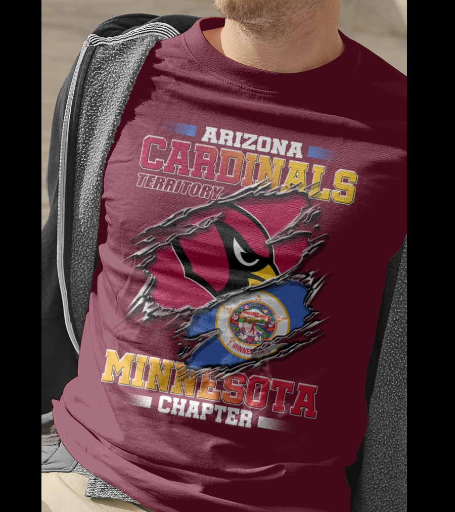 Arizona Cardinals Territory Minnesota Chapter T-Shirt