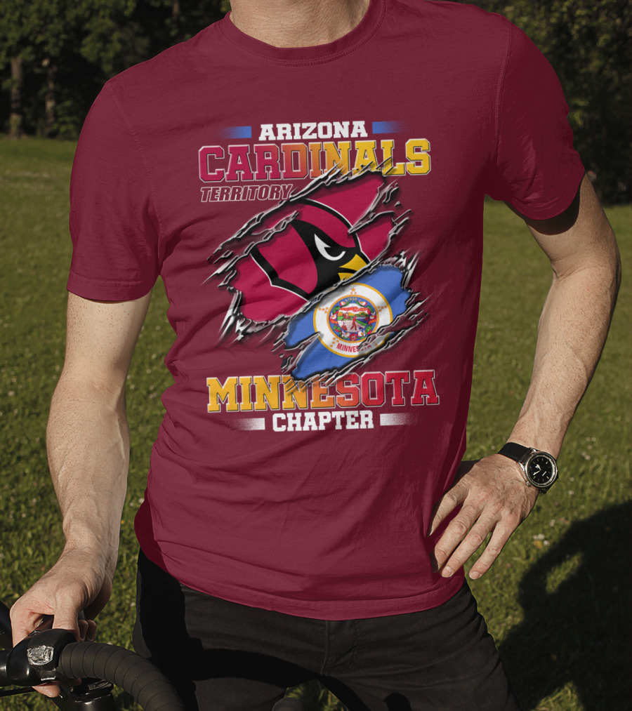 Arizona Cardinals Territory Minnesota Chapter T-Shirt