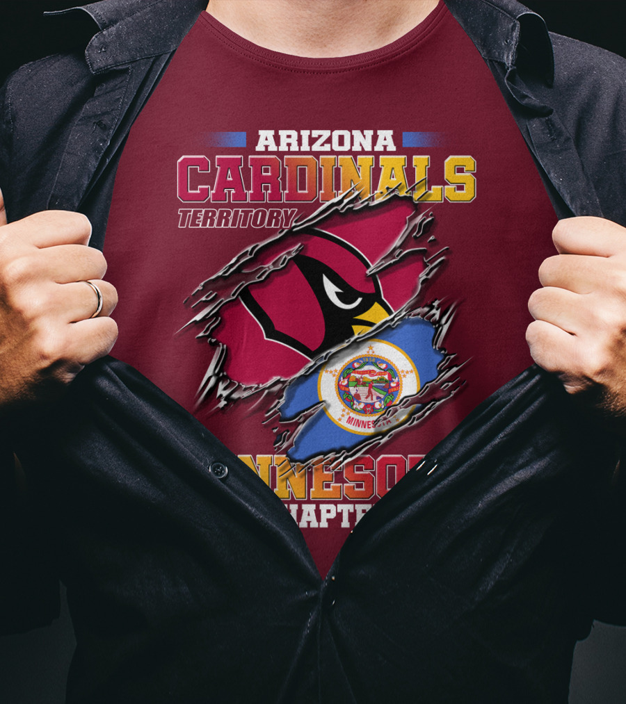 Arizona Cardinals Territory Minnesota Chapter T-Shirt