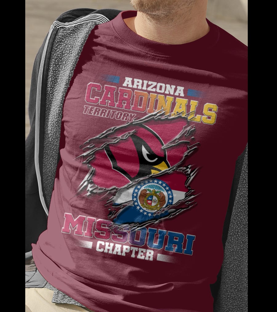 Arizona Cardinals Territory Missouri Chapter T-Shirt