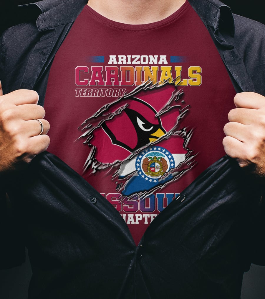 Arizona Cardinals Territory Missouri Chapter T-Shirt