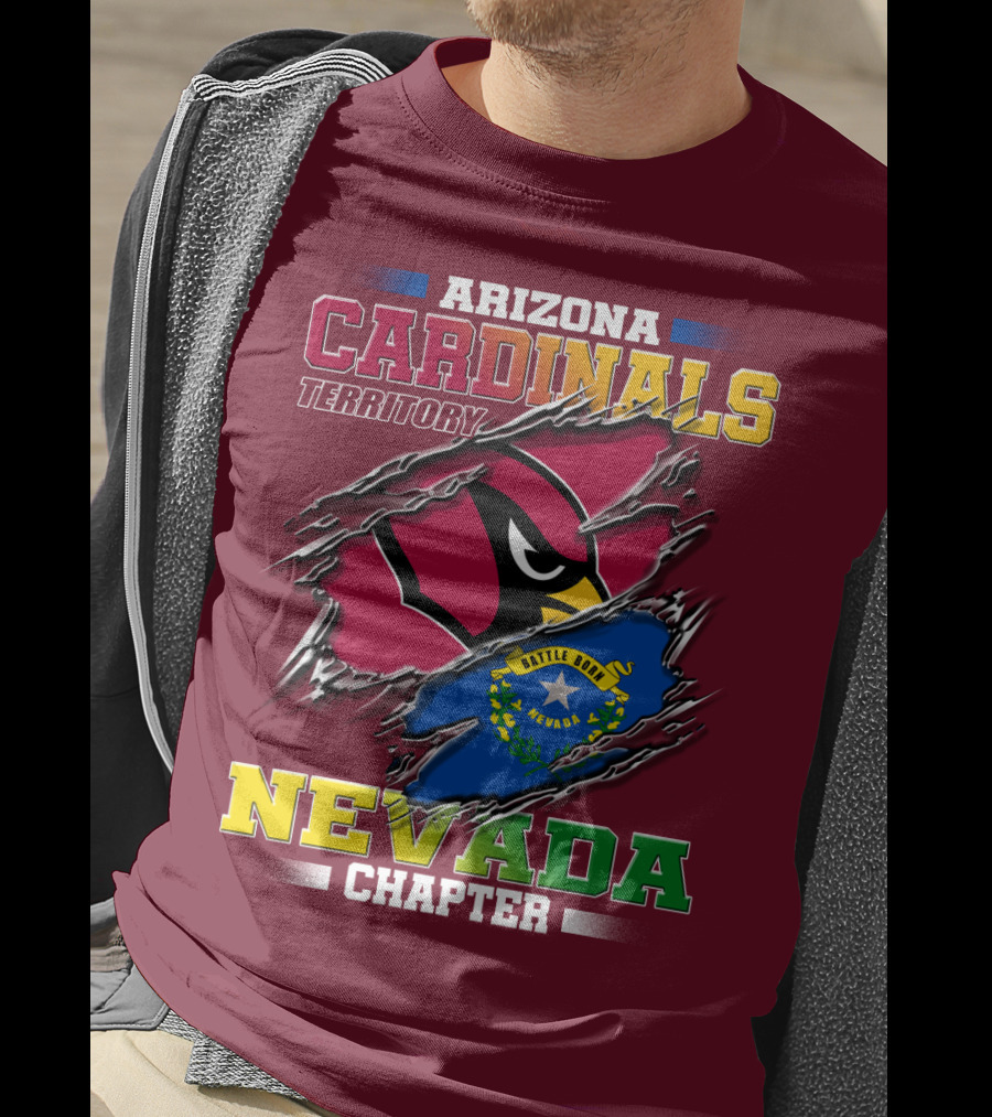 Arizona Cardinals Territory Nevada Chapter T-Shirt