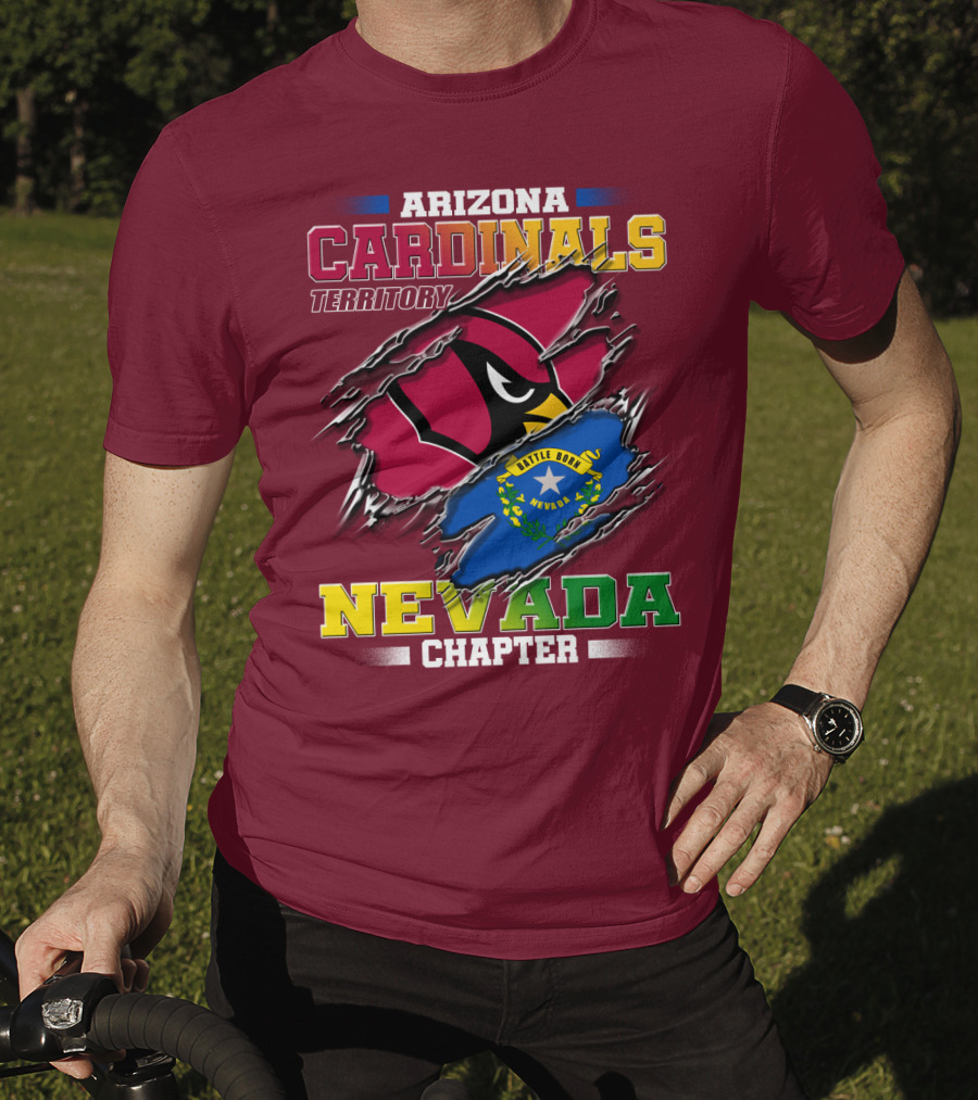 Arizona Cardinals Territory Nevada Chapter T-Shirt