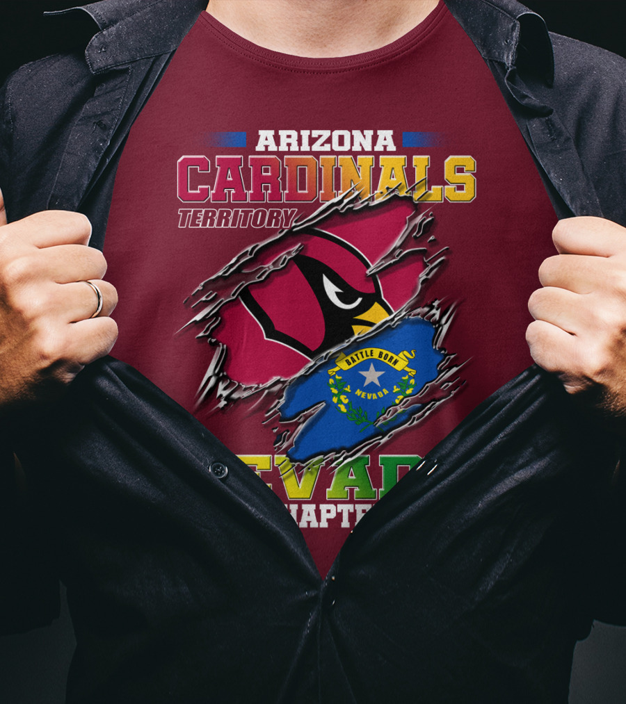 Arizona Cardinals Territory Nevada Chapter T-Shirt