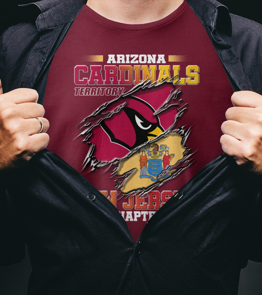 Arizona Cardinals Territory New Jersey Chapter T-Shirt