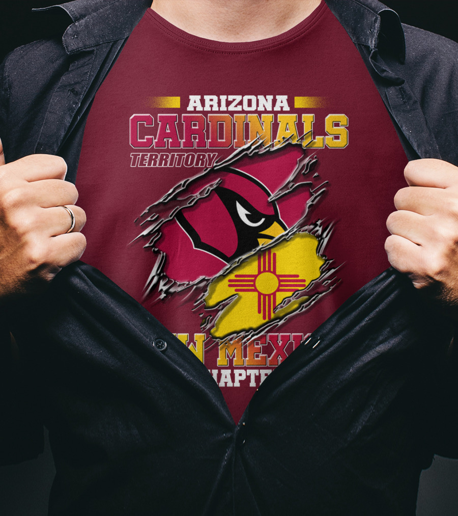 Arizona Cardinals Territory New Mexico Chapter T-Shirt
