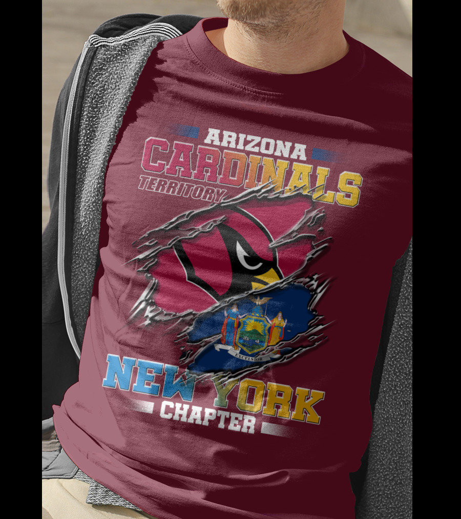 Arizona Cardinals Territory New York Chapter T-Shirt