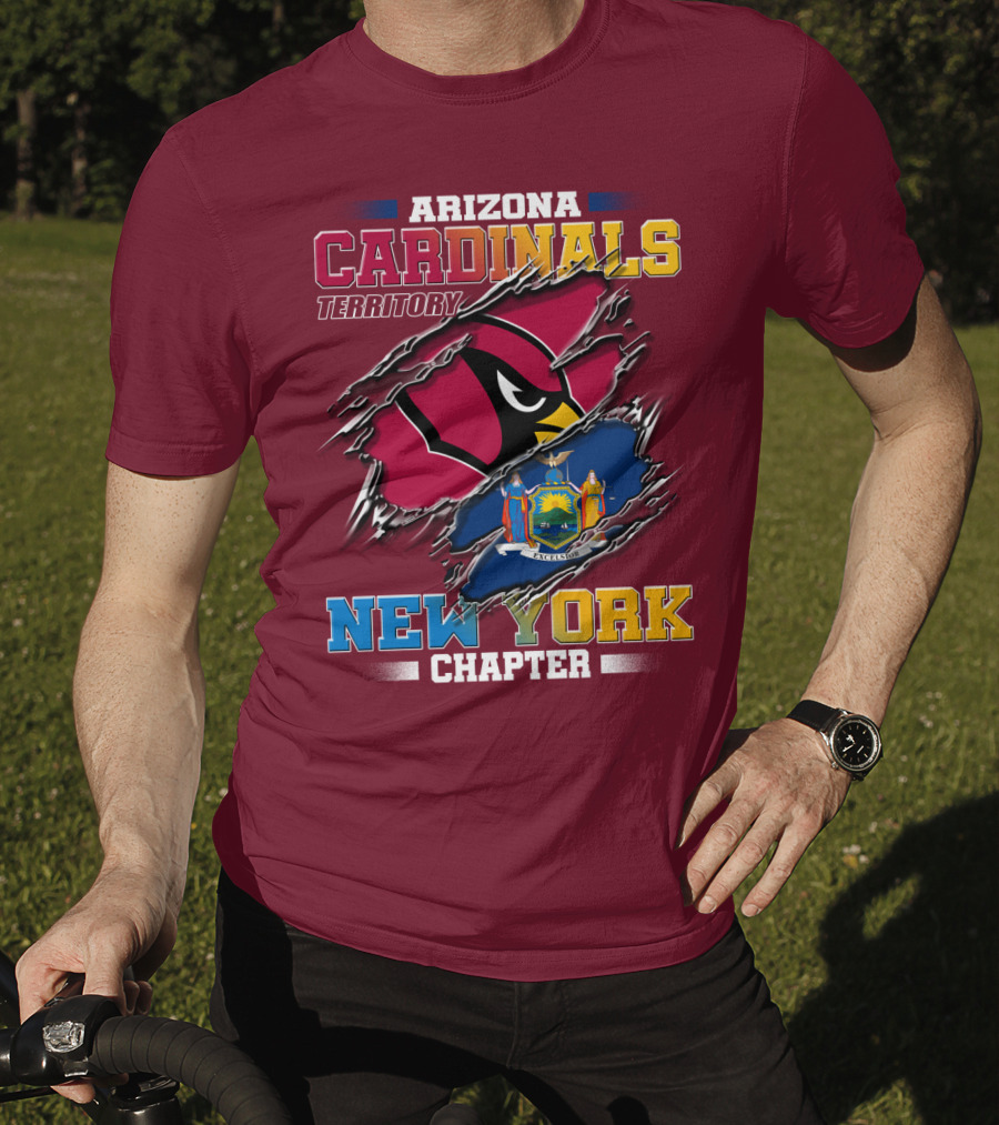 Arizona Cardinals Territory New York Chapter T-Shirt