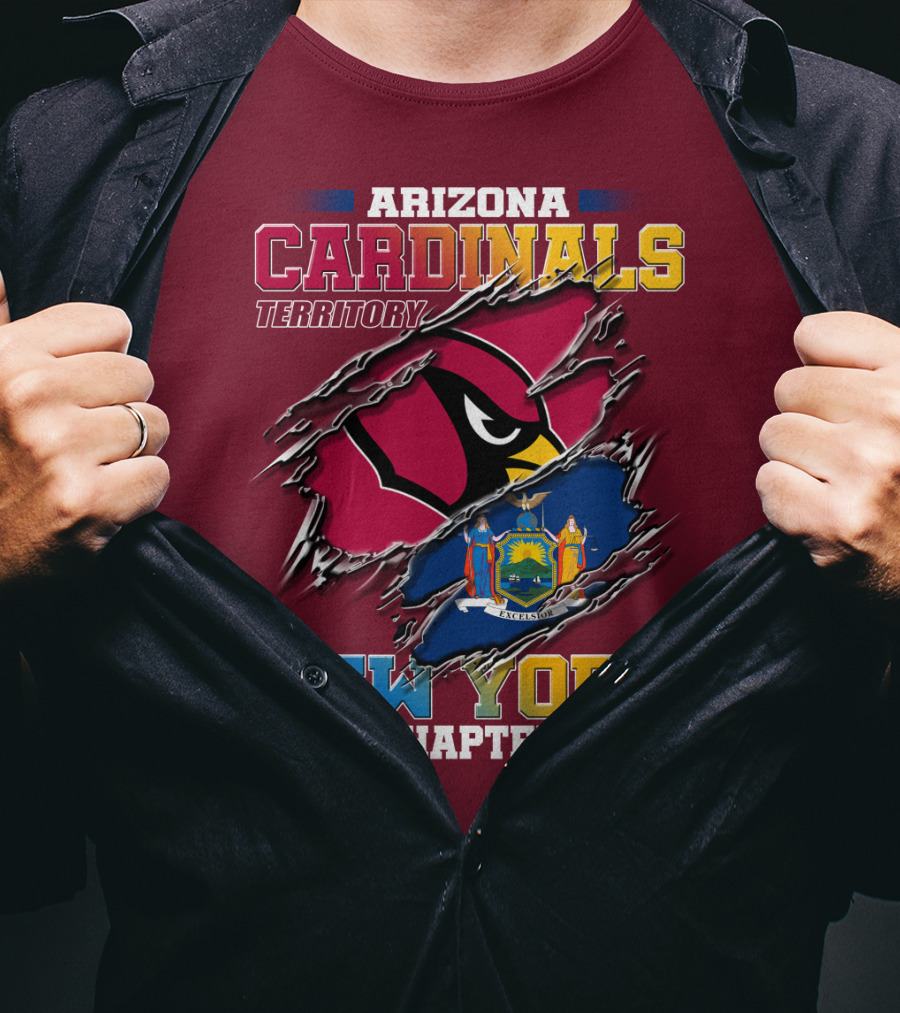 Arizona Cardinals Territory New York Chapter T-Shirt