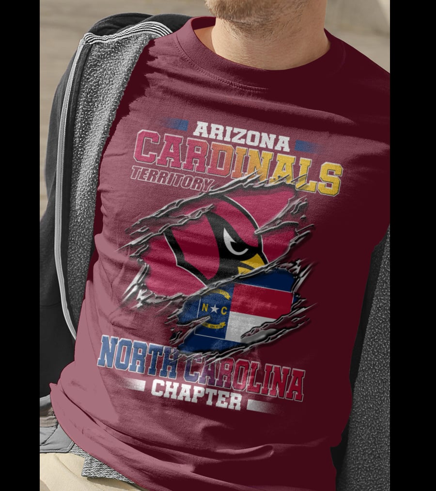 Arizona Cardinals Territory North Carolina Chapter T-Shirt