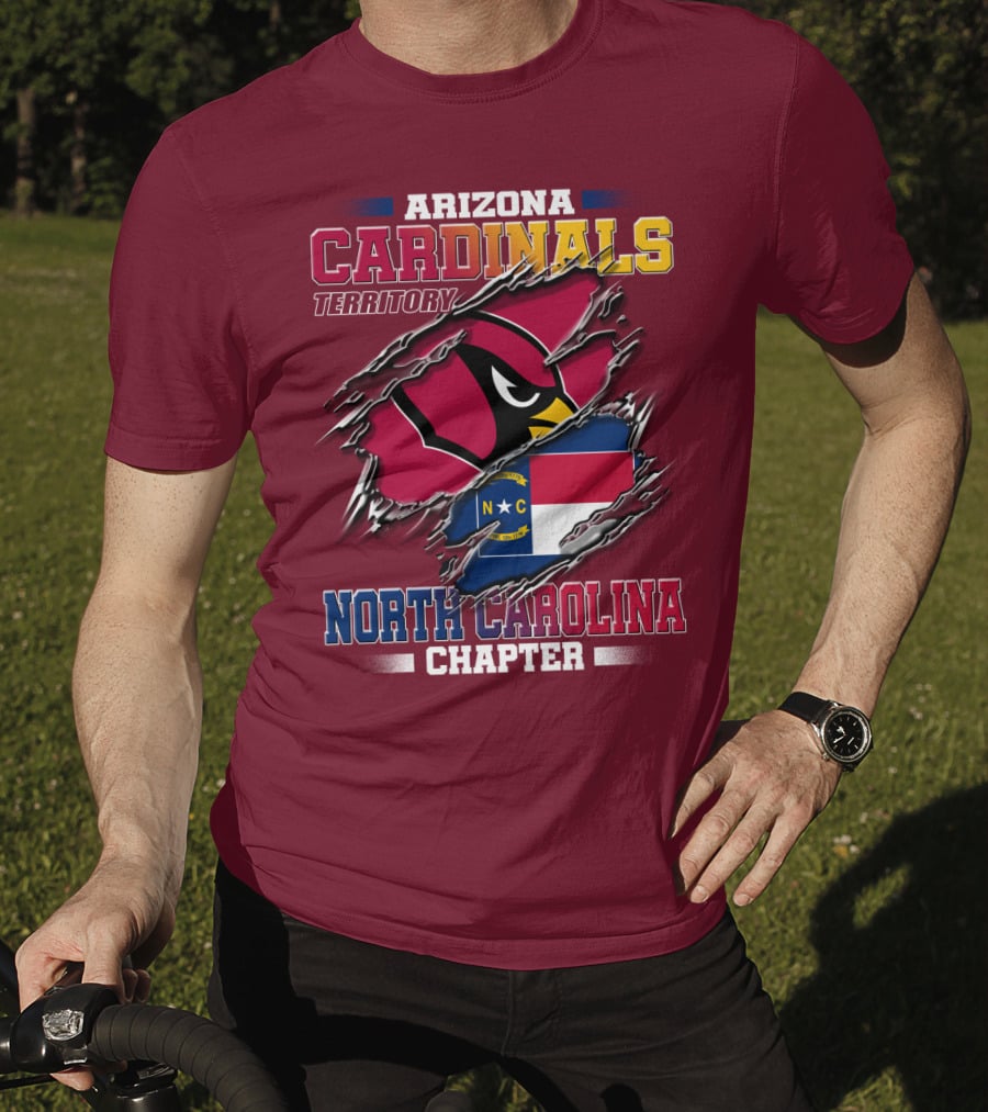 Arizona Cardinals Territory North Carolina Chapter T-Shirt