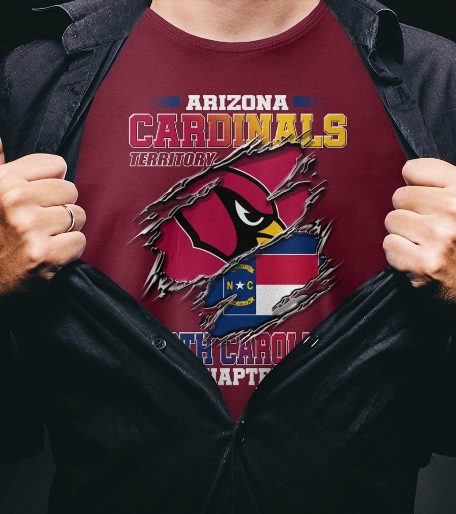 Arizona Cardinals Territory North Carolina Chapter T-Shirt
