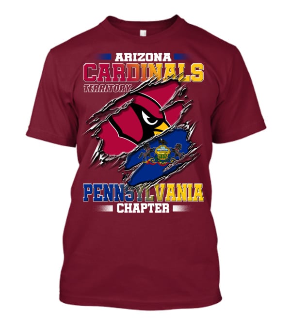 Arizona Cardinals Territory Pennsylvania Chapter T-Shirt